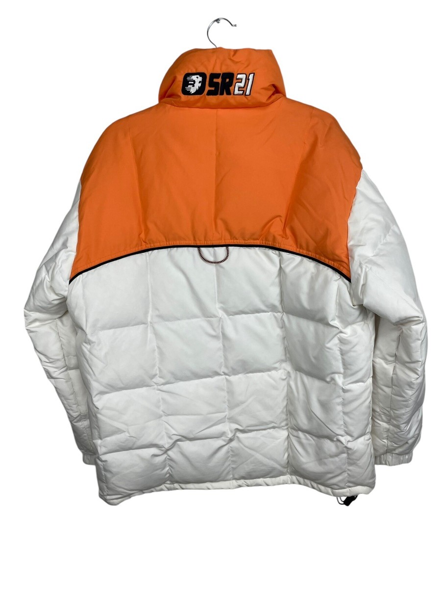 メンズウェア WHITE STAG orange zip-up jacket Vintage White Stag Bright Orange Ski Jacket Women's Small