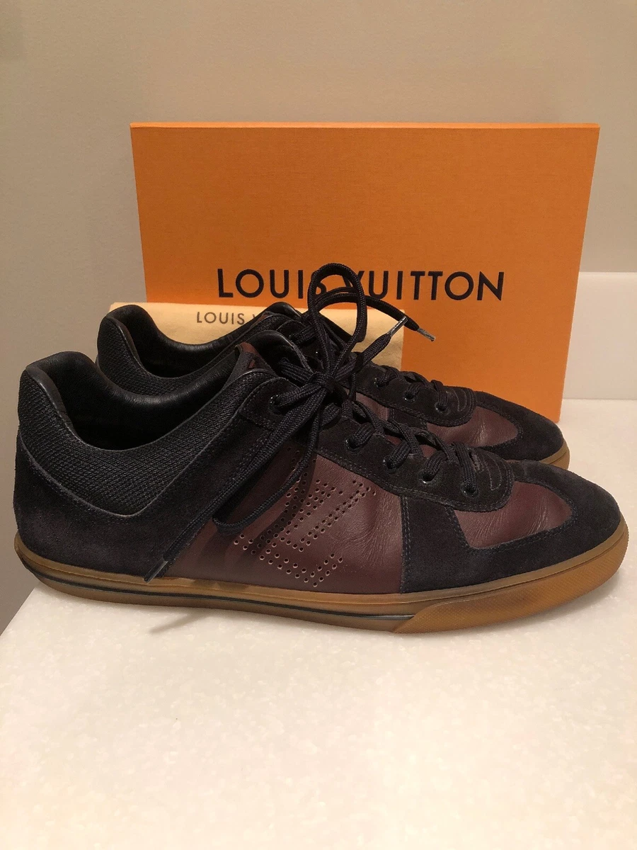 Tenis Louis Vuitton Dream On talla 41/EE. UU. talla 8 1/2 gamuza de cuero