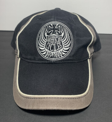 American Cycle Biker Baseball Cap Trucker Hat