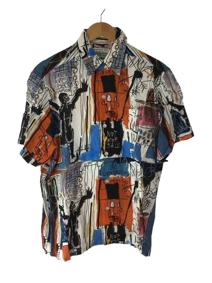 WACKO MARIA x JEAN-MICHEL BASQUIAT Hawaiian shirt M multicolor