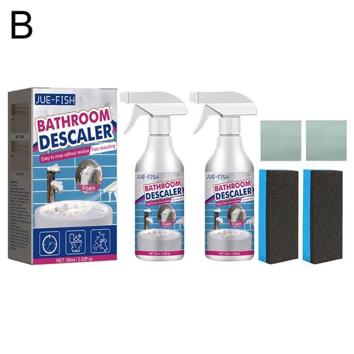 Multipurpose Bathroom Foam Cleaner, Powerful Stubborn StainsDescaler - Picture 12 of 14