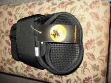 CENTAUR MOLDED ANKLE BOOTS REAR/HIND MEDIUM BLACK PVC NEOPRENE EQUI ESSENTIALS