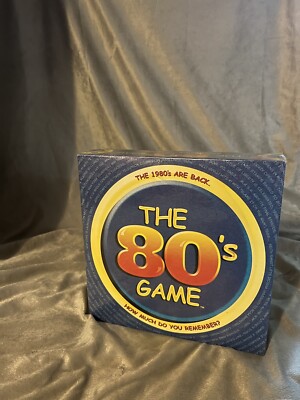 The 80s Game How Much Do You Remember? Barnes And Noble Exclusive Sealed New!!!