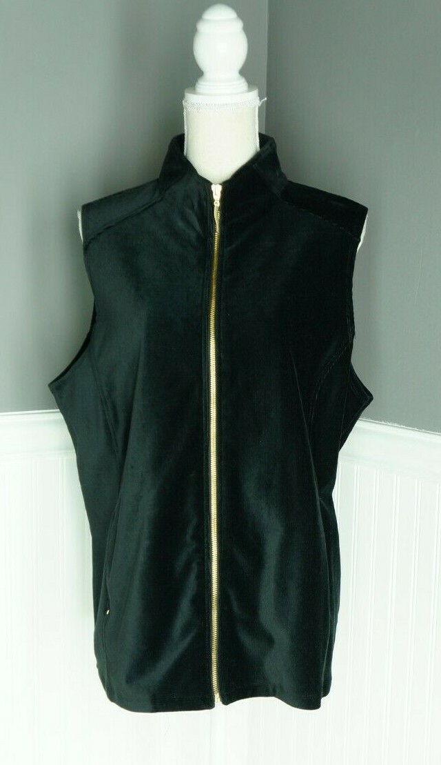 トップス CordingEmbroideryDetail CottonVest XCVI Grindelle Vest – Poplin and Jersey with Utility Pockets