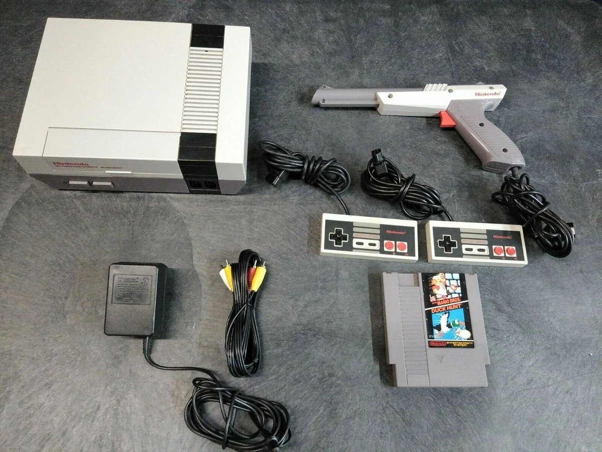 Nintendo Entertainment System NES Action Set Console New 72 Pin Connector