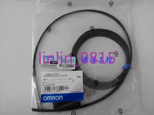 1Pcs New Omron fiber optic sensor E32-LT11 2M