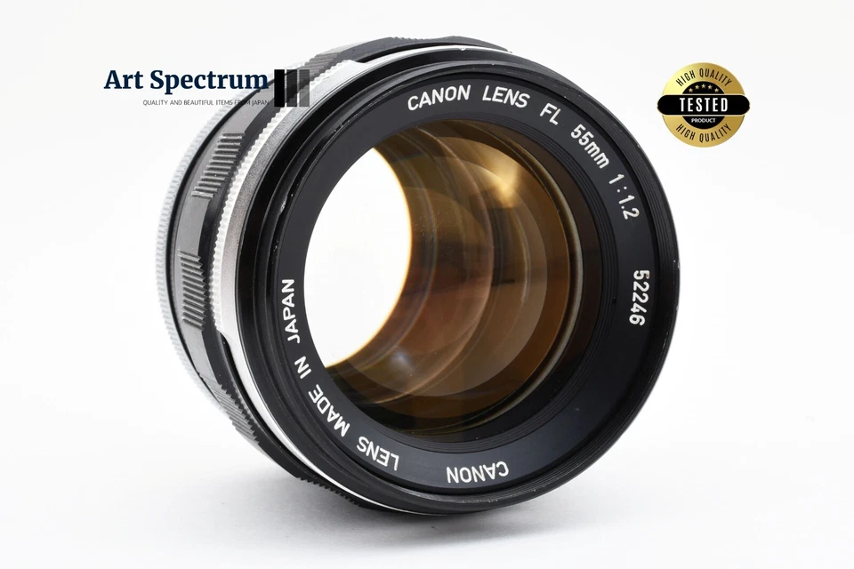 [Opt N Mint] Canon FL 55mm f1.2 Manual Focus Standard Prime Lens from Japan - Image 4 of 4