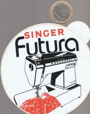 Autocollant. Couture. SINGER FUTURA