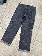 CYBERDOG RAVE PUNK DENIM JEANS MENS SIZE XL 38