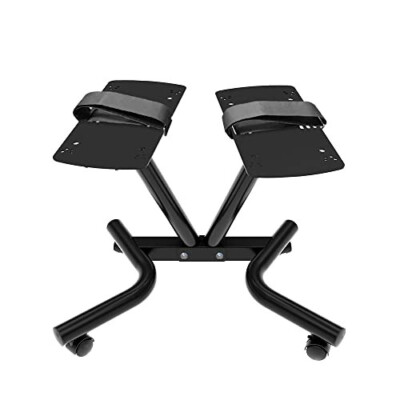 Ativafit Adjustable Dumbbell Stand Fitness Dial Dumbbell Rack with