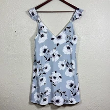 Cottagecore Babydoll Mini A-Line Dress M Garden Western Cowgirl Country Festival