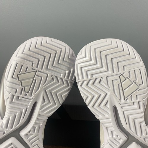 Adidas Adizero Cybersonic Tennis Shoes White Silver IG9516 Woman’s Sz 8 *used - Picture 9 of 11