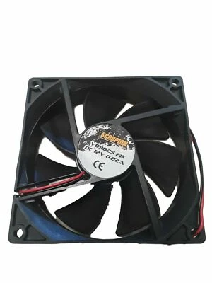 Xscorpion FAN5 12-Volt 5-Inch Square Rotary Car Stereo Amplifier Amp Cooling Fan