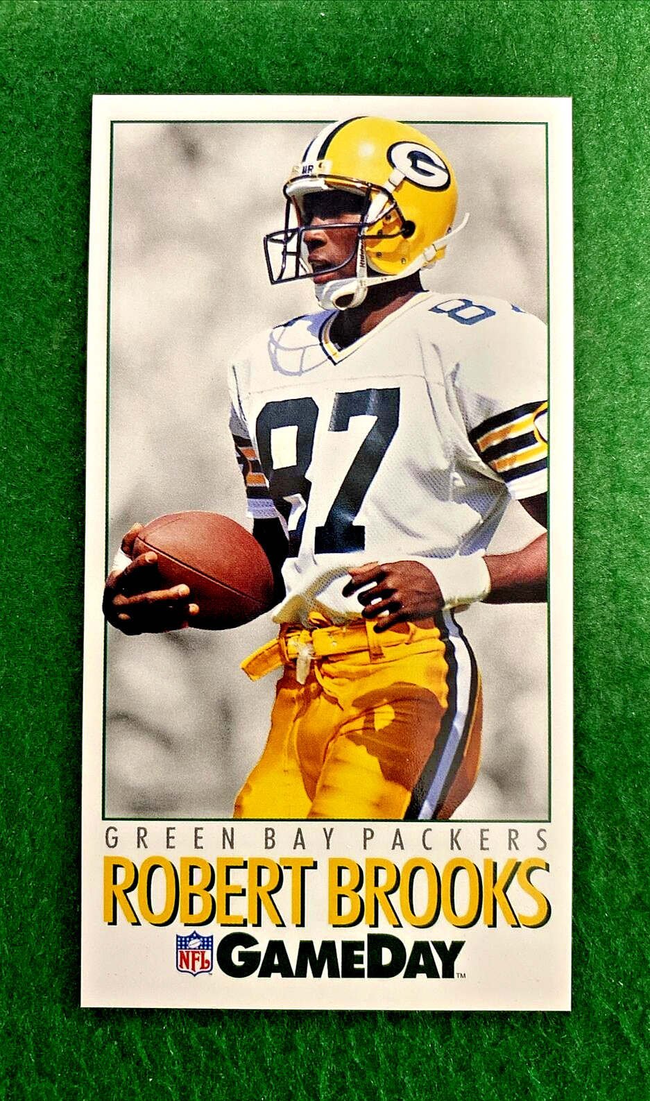 1992 NFL GameDay #413 RC Robert Brooks Green Bay Packers
