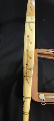 Vintage Grays of Cambridge Tiger - Raquette de squash en bois de 27 pouces avec housse - France