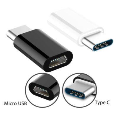 Acquista Adattatore OTG tipo C 2in1 adattatore da micro USB a USB C lettore di unità flash per telefono cellulare connettore per mouse convertitore cavo USB in Italia a partire da 2.15