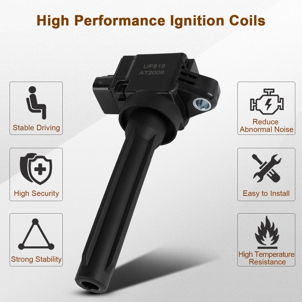 Juego de 3 bobinas de encendido para 2014 2015 2017 Mitsubishi Mirage G4 1,2 L L3 Foto 4 de 4