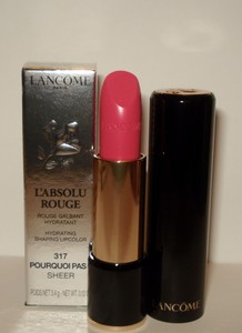 lancome sheer lipstick