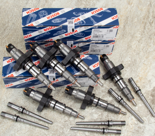 6X Bosch Diesel Fuel Injectors For Dodge Ram 2500 3500 5.9L Cummins 0445120238