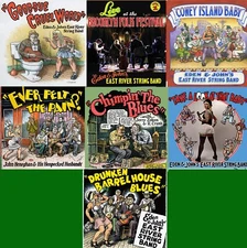 8 LP LOT R Crumb Cover EAST RIVER STRING BAND $215 VALUE Robert Crumb cover