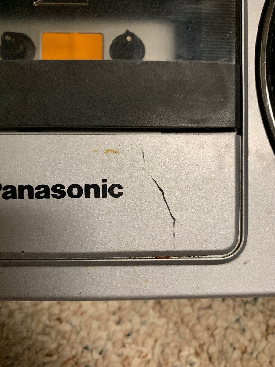 Vintage (1980) Panasonic RX-1220 AM-FM Radio Casette Player | eBay