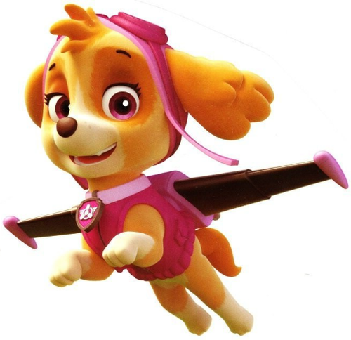 Paw Patrol Skye Wall Decal Peel and Stick Art Kids Room Decor Wallpaper ...