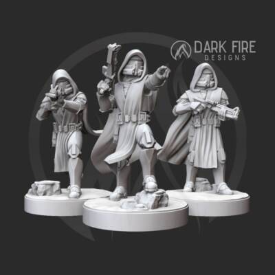 Cold Weather Commander - DARK FIRE | Legion compatible - 3D printed