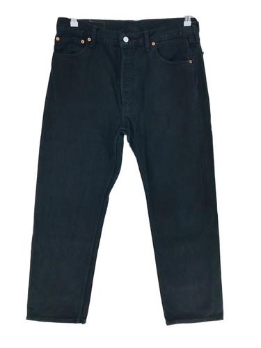Levi's 501 Jeans Coupe Droite Taille W36 L30 - Bleu, Occasion état Impeccable, Ourlets D'origine