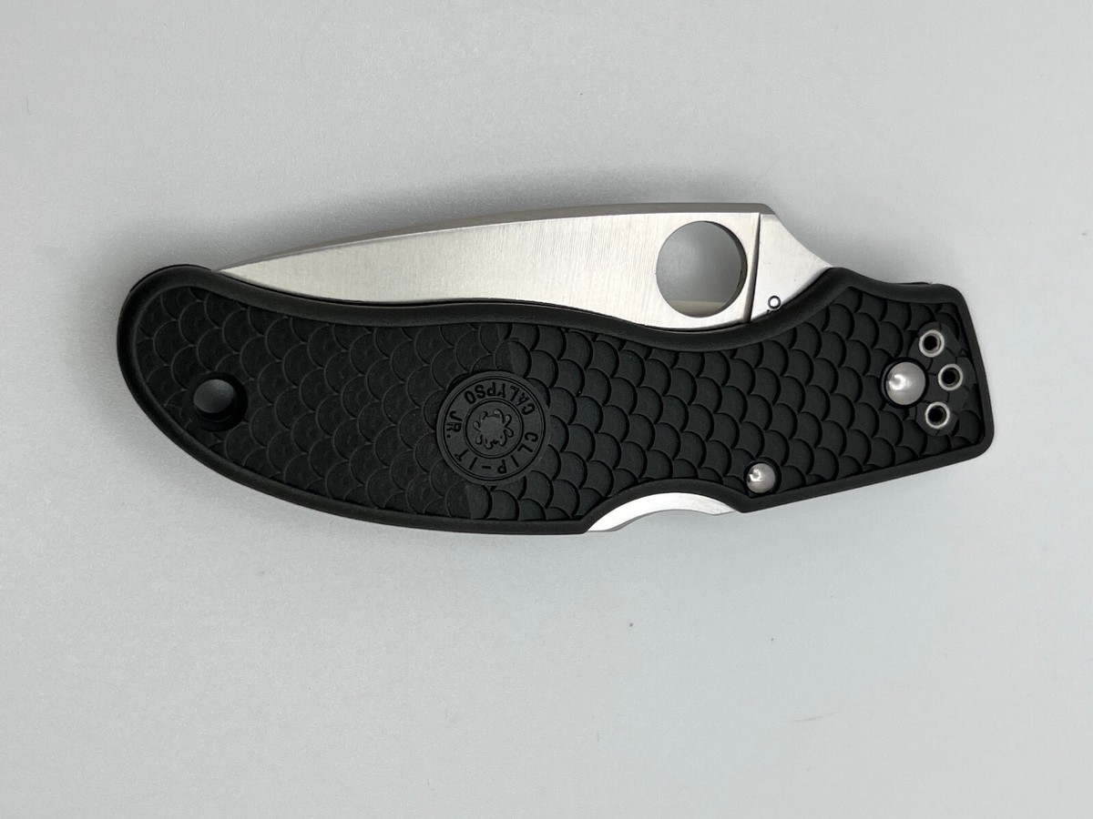 New Spyderco /Calypso Jr /Gray FRN VG-10 /C52PGY /Long