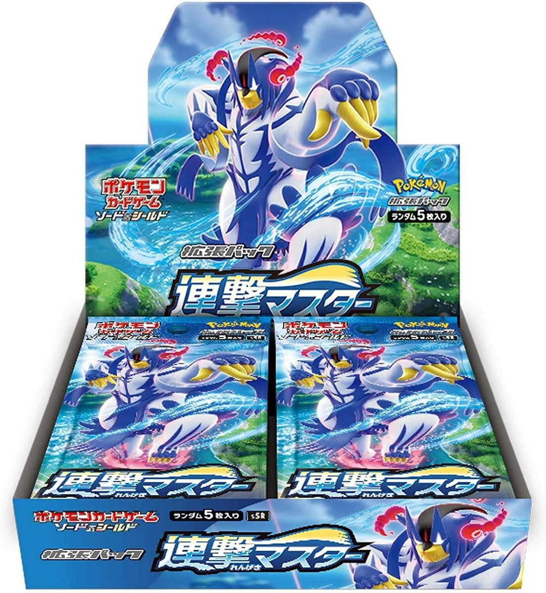 pokemon rengeki card list Pokemon Card RENGEKI Master Box Expansion Pack Rapid Strike Master Japanese