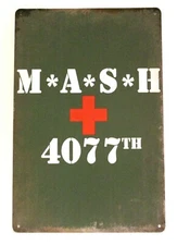 New MASH 4077 Tin Metal Poster Sign M*A*S*H 4077 Rustic Style Man Cave Garage 97