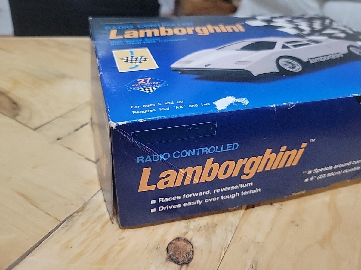 ニッコーのデラックスラジオコントロールカウンタックＬＰ500Ｓ当時物レア ニッコーのデラックスラジオコントロールカウンタックLP500S