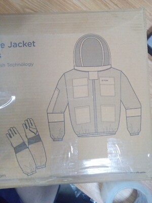 2pck Mesh Bee Jacket And Glove Set & 2 Pck Organic cotton Bee Suit W/gloves 9057