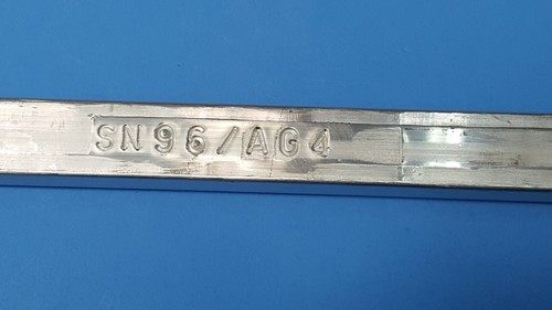 Barra de soldadura, SN96/AG4, PUNTERA, SN96AG04, 1 lb - Imagen 3 de 3