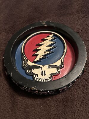 2005 GRATEFUL DEAD SKULL Ashtray Incense Burner. GDP, Inc. RARE