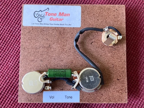 Les Paul Jr Gibson Epiphone Prewired Kit PIO Tone Cap - The Blues Series