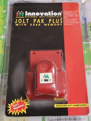Innovation Jolt Pak Plus w/ 256K Memory (1997) Brand New Sealed USA Accessory