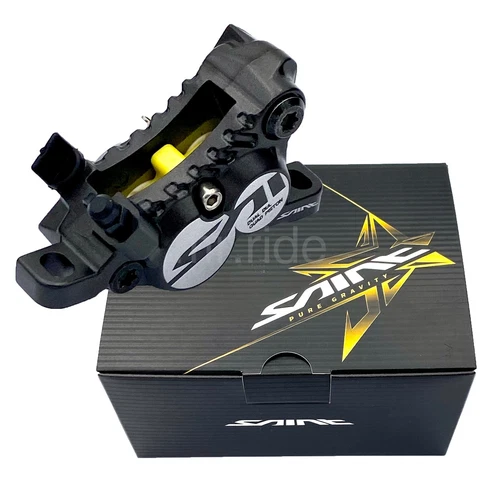 Shimano Saint Bike Brake Caliper BR-M820 4-Piston, Post Mount for Front or Rear