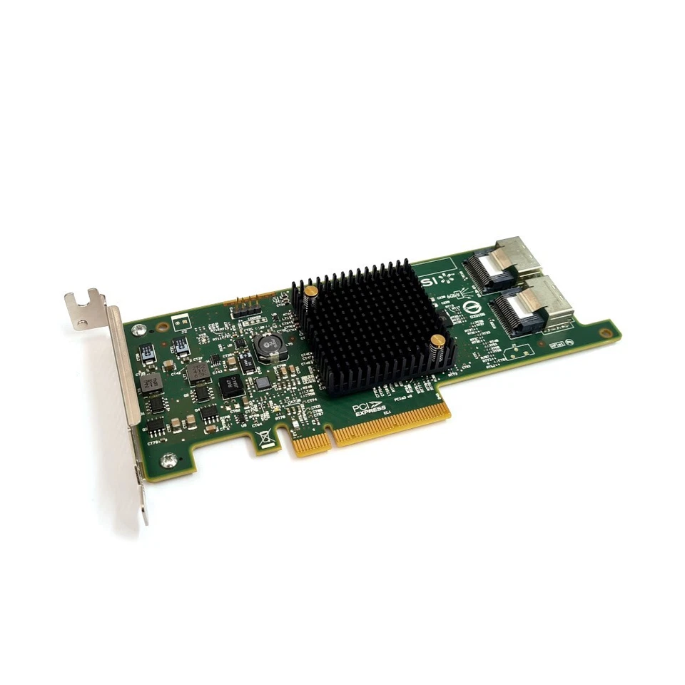 Broadcom 9207-8i SAS2308 6G SATA SAS HBA PCIe x8 Avago LSI00301 ZFS IT modalità - Immagine 2 di 4