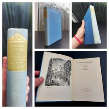 1949 / 1st. Ed. / London is London / A Selection of Prose & Verse by D. M. Low