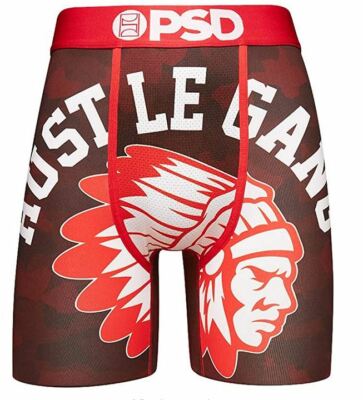 PSD Mens Boxer Briefs Hustle Gang Camo Size 2X LARGE (44