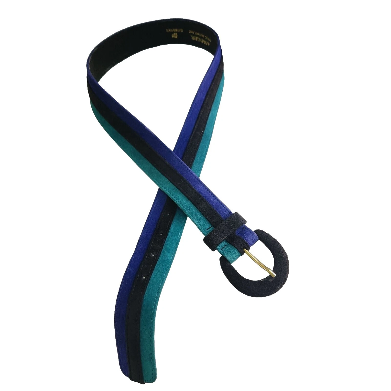 Cinturones de rayas de Gamuza para Mujeres