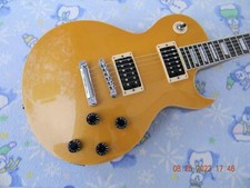 Austin Gold Top Set Neck Lp, Epiphone Humbuckers, Capacitor Upgrade, Nice
