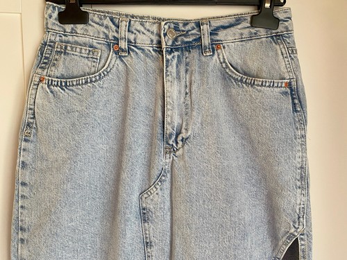 Jeansrock, Midirock, Denim, Damen, Gr 40, neu + OVP, Rock mit Schlitz - Bild 5 von 9