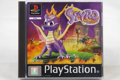Spyro the Dragon (Sony PlayStation 1/2) PS1 Spiel i. OVP - GUT