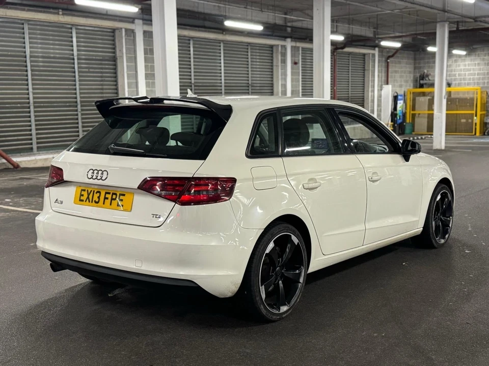 2014 Audi A3 Sline Blackedition In Special Amalfi White - Image 4 of 4