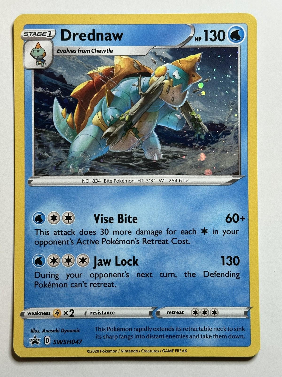 Drednaw - SWSH: Sword & Shield Promo Cards SWSH047 Pokemon card NM