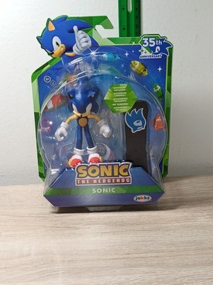 *FREE SHIP* 4'' SONIC the HEDGEHOG + SNOWBOARD 35TH Figure Jakks Pacific