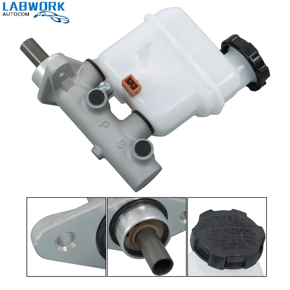 1x Brake Master Cylinder with Reservoir for Hyundai Santa Fe 2006 2007 2008 2009 Foto 3 de 4