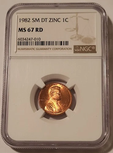 1982-P Lincoln Memorial Cent — photo from the most recent tracked eBay sale